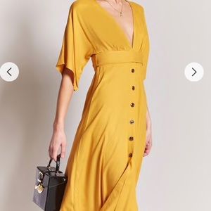 Mustard Midi Dress